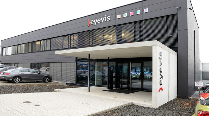 Der Firmensitz von Eyevis im Reutlinger Industriegebiet In Laisen. FOTO: PIETH