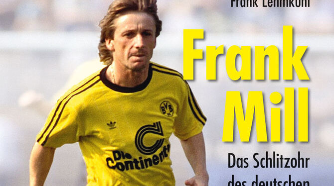 Frank Lehmkuhl: Frank Mill. Das Schlitzohr des deutschen Fußballs. 186 Seiten. 19,90 Euro. Verlag Die Werkstatt,  Göttingen.