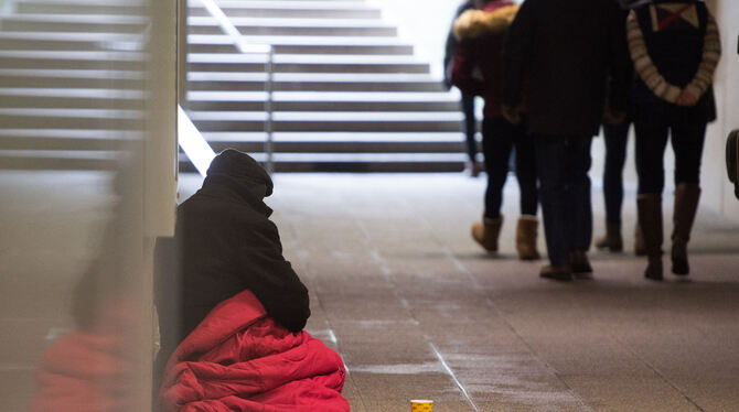 Wie fühlt es sich an, obdachlos zu sein? ZmS-Reporter suchten Antworten. FOTO: DPA