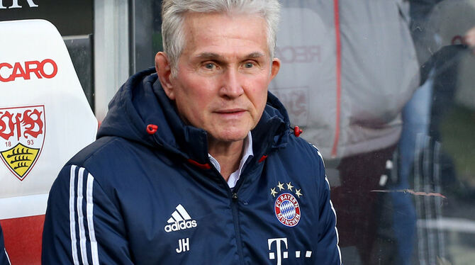 Bayern-Coach  Jupp Heynckes will seinen Schäferhund Cando an  Weihnachten  nicht missen. FOTO: EIBNER