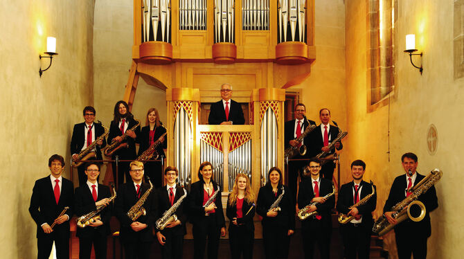 Das Tübinger Saxofon-Ensemble gastierte schon in Wien und New York. FOTO: PRIVAT