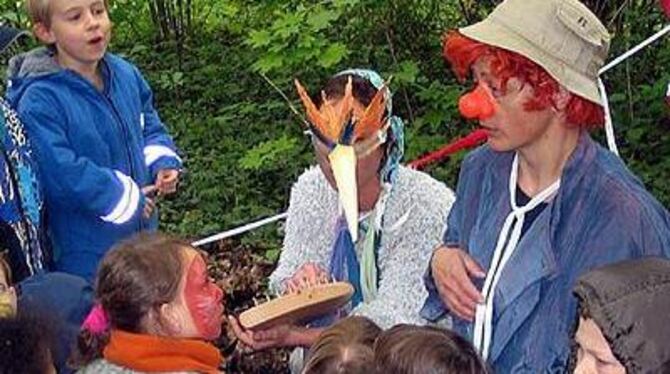 Unterhaltung für die Kleinen: Reise nach Fantasia mit dem Theater &raquo;Patati Patata&laquo;. FOTO: STRÖHLE