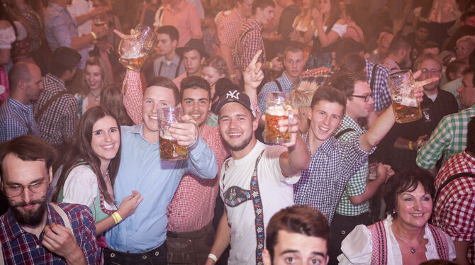 Beim Bierfest in Zwiefalten ist wieder Party angesagt. FOTO: PR