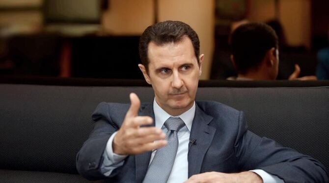 Syriens Machthaber, Bashar al-Assad, kämpft um den Machterhalt. Foto: Sana