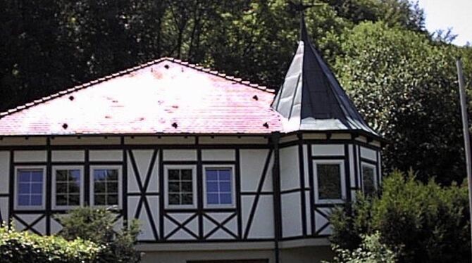 Das Schützenhaus in Pfullingen. FOTO: ZMS