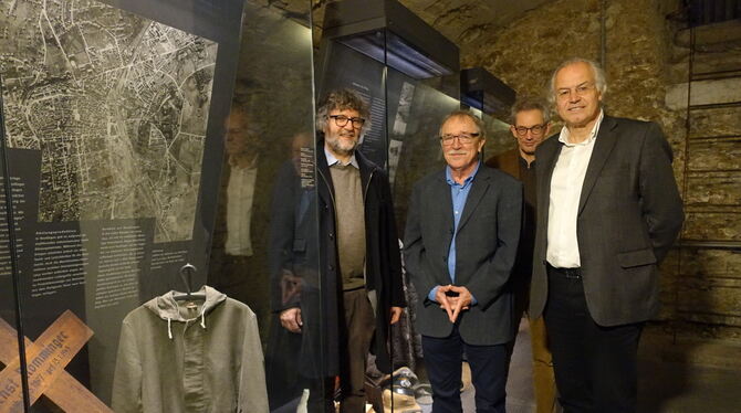 Martin Burgenmeister, Roland Wolf, Roland Deigendesch und Werner Ströbele (von links) präsentierten das Veranstaltungsprogramm.