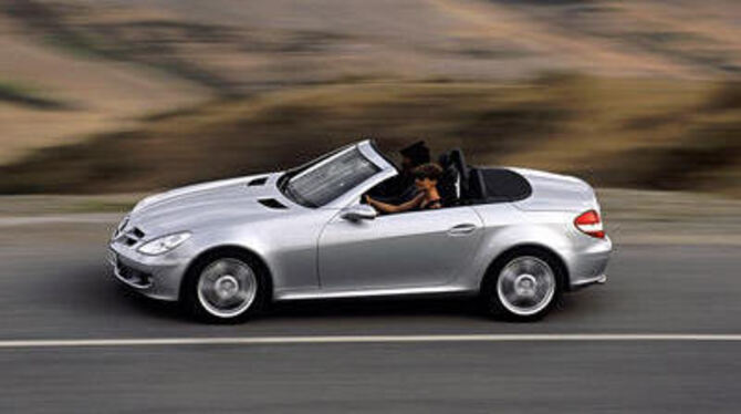 Die neue SLK-Klasse. FOTO: MERCEDES-BENZ