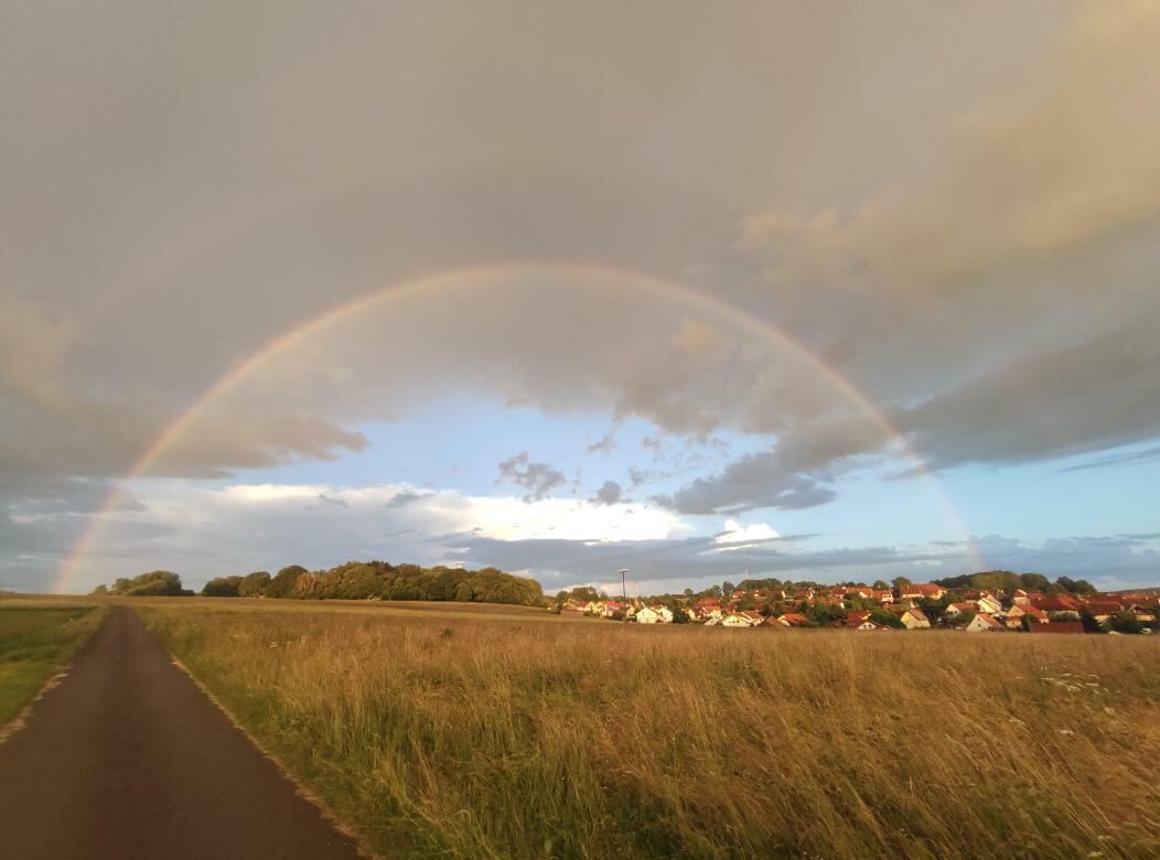 Regenbogen Schopfloch