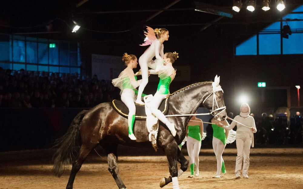 Marbach: Weihnachtsspiel mit Hufeisen