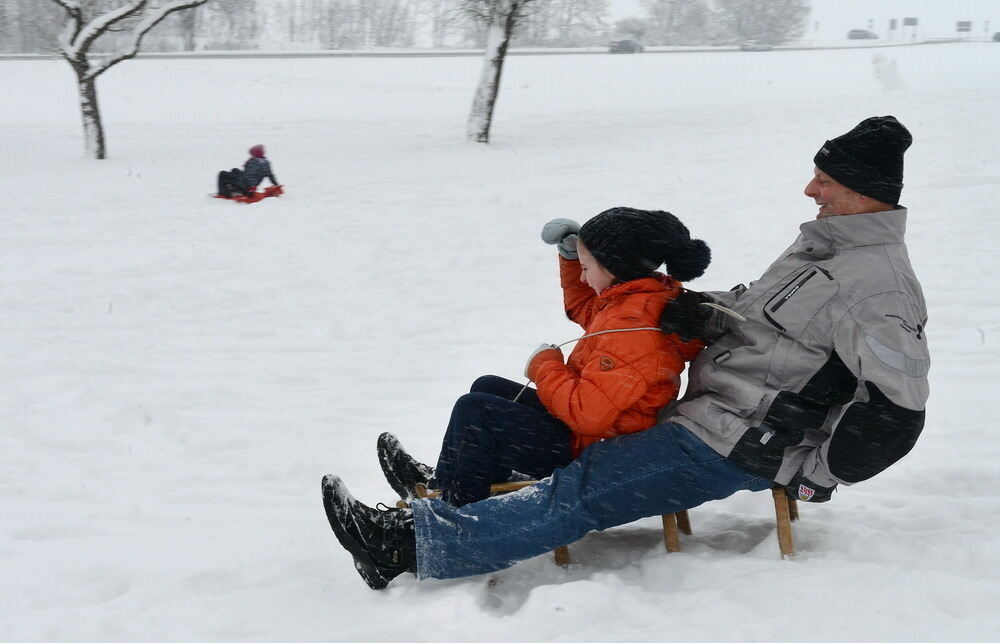 Wintereinbruch in Reutlingen und der Region