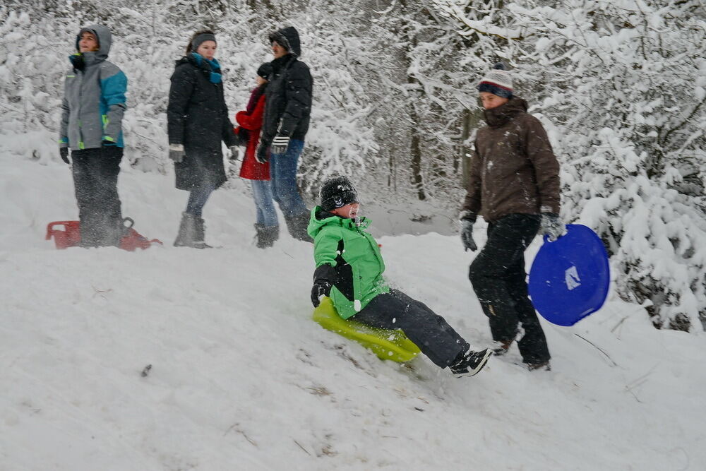 Wintereinbruch in Reutlingen und der Region