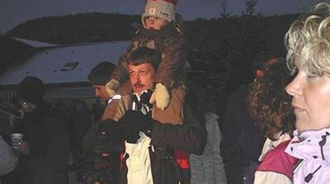 Après-Ski ist - zumindest auf dem Traifelberg - auch was für die ganz Jungen. FOTO: TAF