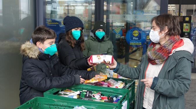 Besonders gefragt: Haltbares und Hygiene-Artikel.