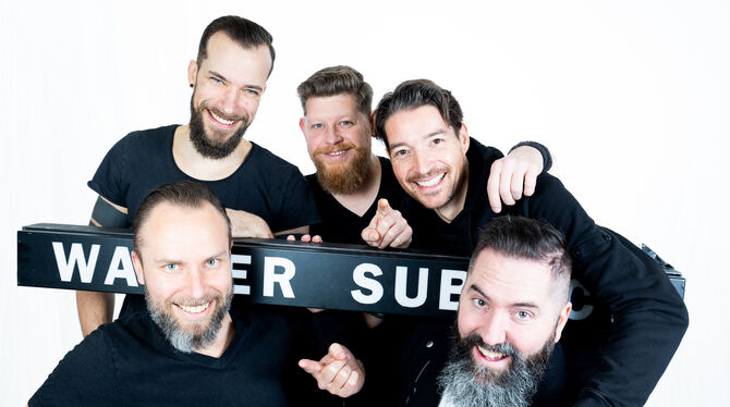 Walter Subject: Von links Manuel Prause, Christoph Kluck, Manuel Randecker, Udo Neugebauer und Marc Ruff..  FOTO: NUGLISCH