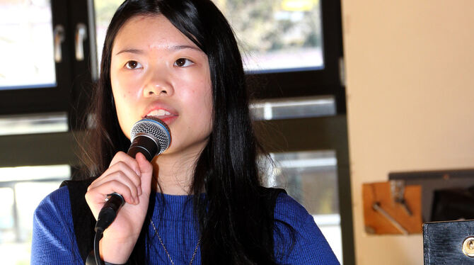 Jing-Yi Truong, 14, aus Ebingen.