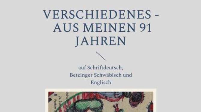 Dr. Rudolf Walz: Verschiedenes aus meinen 91 Jahren. 120 Seiten, 12 Euro, Books on Demand, Norderstedt.