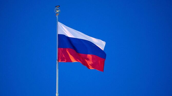 Russland-Flagge