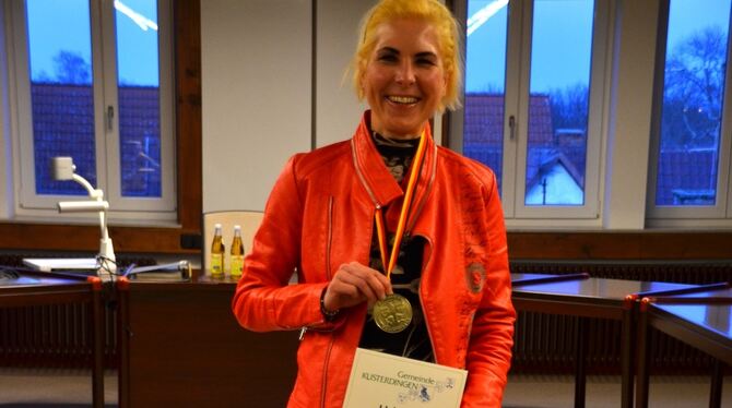 Läuferin Pamela Veith ist Kusterdingens sportliches Aushängeschild.  FOTO: GOERLICH