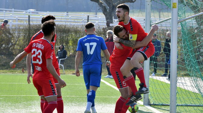 Mit dem SV Croatia im Aufwind: Kapitän und Torjäger Ante Galic.  FOTO: MEYER