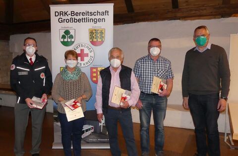 Lifesavers honored in Grafenberg for many years – Neckar + Erms – Reutlinger General-Anzeiger