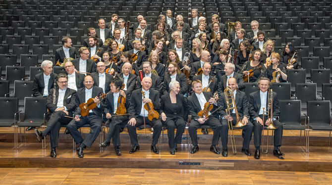 Bestreiten den Hauptpart des Wohltätigkeitskonzerts: die Musiker der Württembergischen Philharmonie. FOTO: LIPPERT