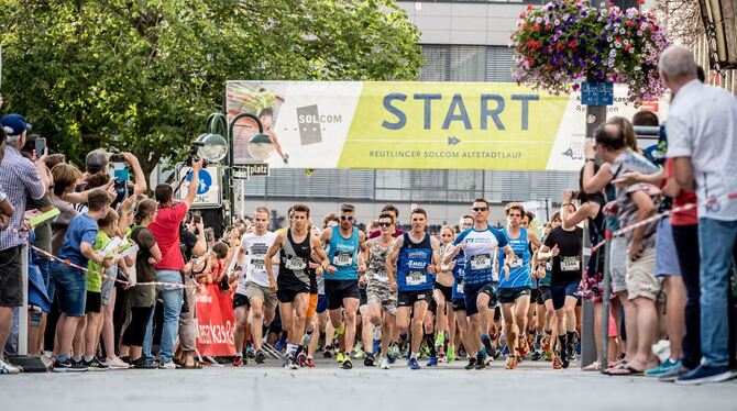 Altstadtlauf 2019 – danach kam die pandemiebedingte Zwangspause. FOTO: VEREIN