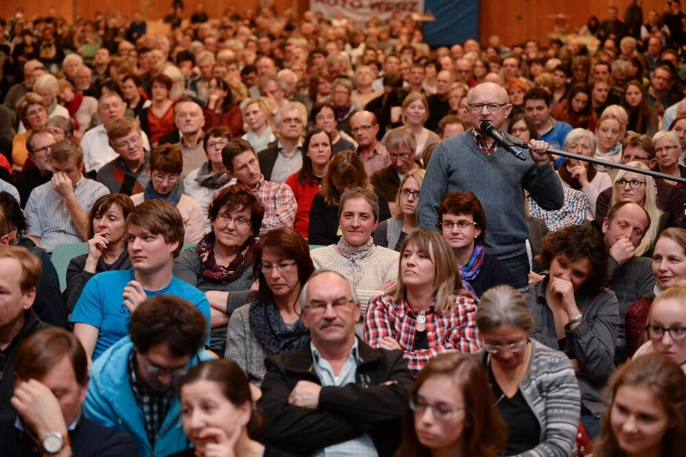 GEA-Wahlpodium Bürgermeisterwahl Trochtelfingen 2015