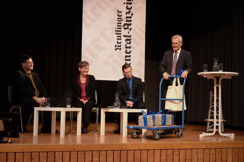 GEA-Wahlpodium Bürgermeisterwahl Trochtelfingen 2015