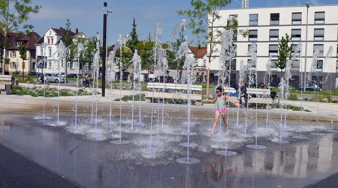 Wann das Wasserspiel im Bürgerpark wieder sprudelt, hängt davon ab, mit welchen Auflagen die Genehmigung des Stadthaushalts vers