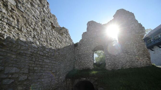 Die Ruine Hohenneuffen.  FOTO: PR