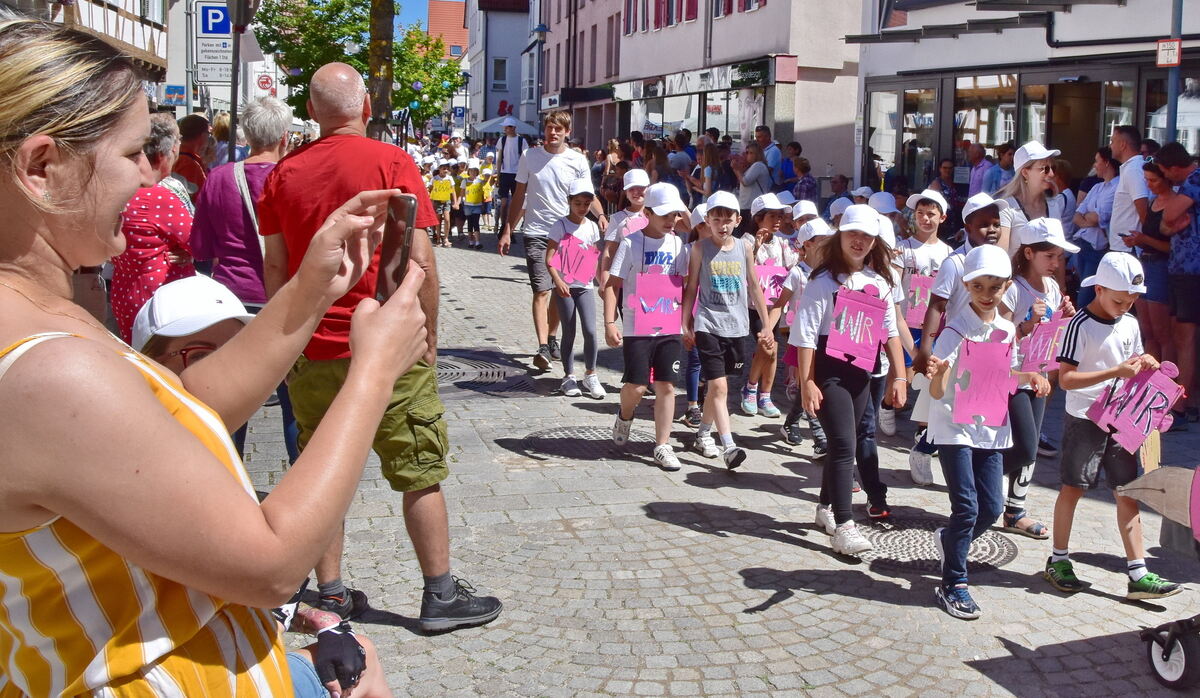 Schulklasse wir foto meyer0949