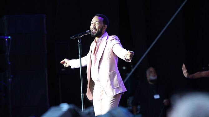 Häufig als »letzter Romantiker« gefeiert: John Legend.  FOTO: SPIESS