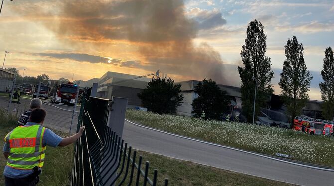 Der Brand brach am Mittwochabend in Gäufelden aus.