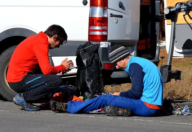 Extrem-Kletterer bezwingen Steilwand in Kalifornien