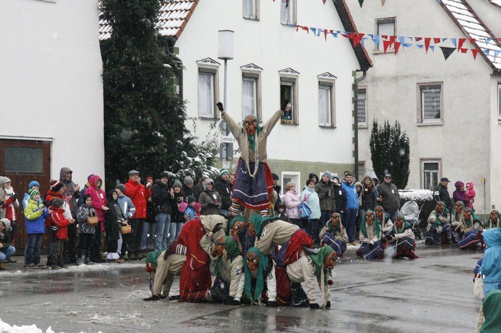 Narren-Umzug in Würtingen