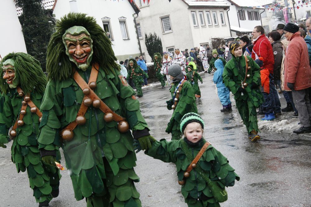 Narren-Umzug in Würtingen