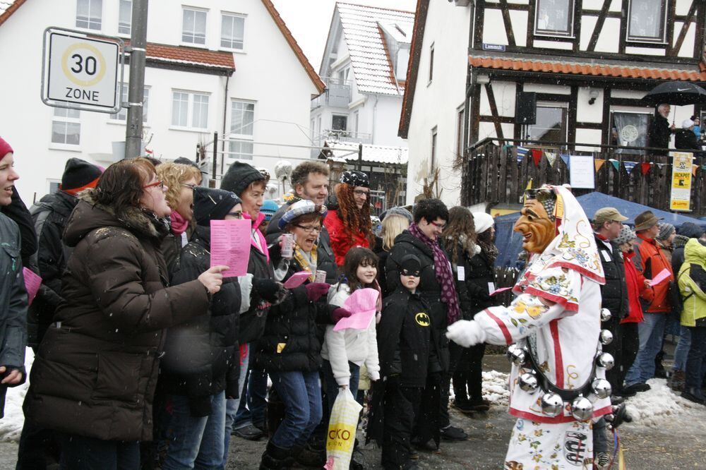 Narren-Umzug in Würtingen