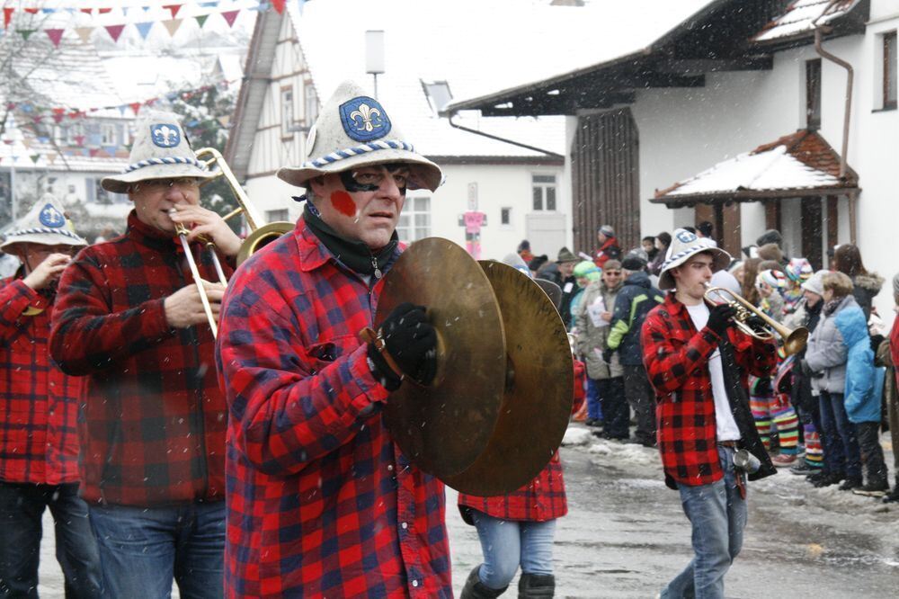 Narren-Umzug in Würtingen