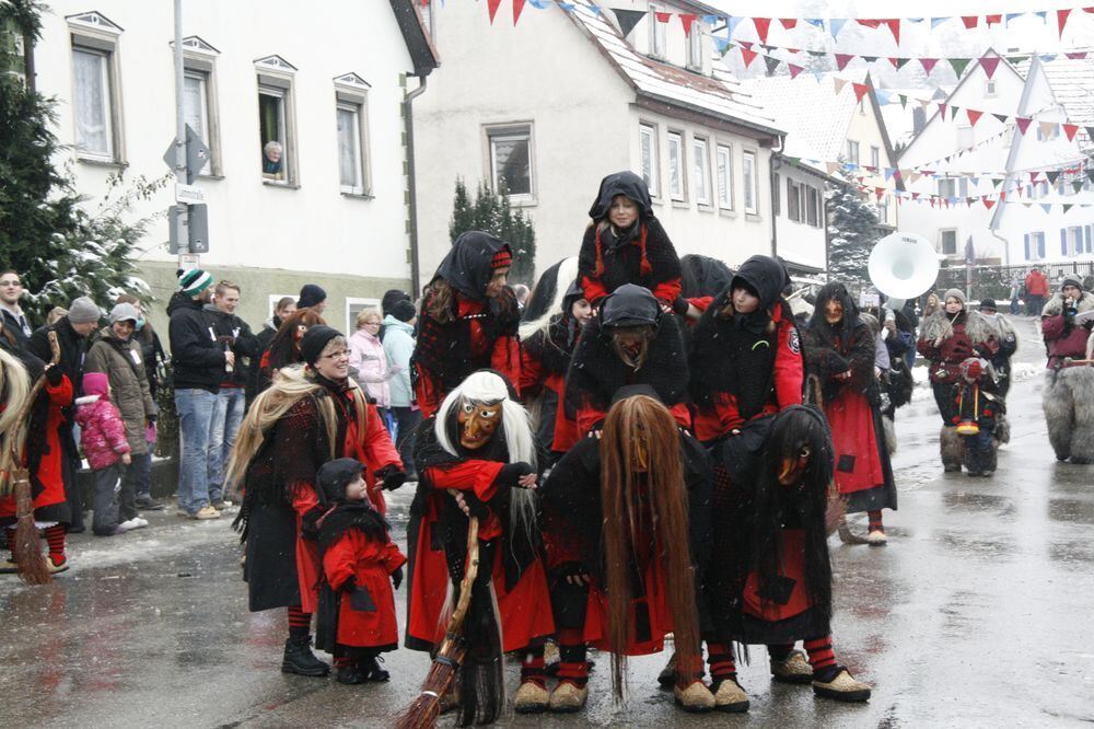 Narren-Umzug in Würtingen