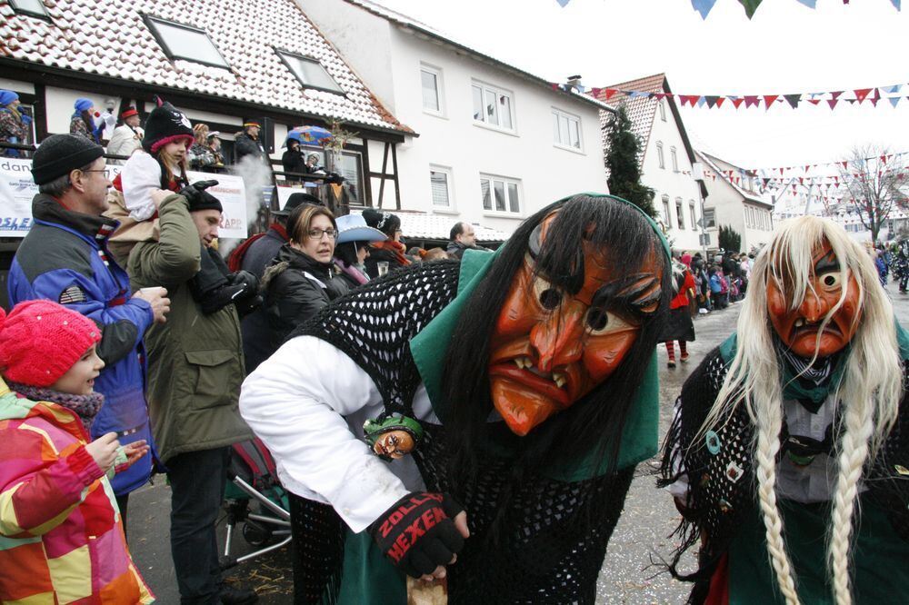 Narren-Umzug in Würtingen