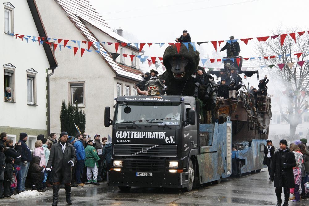 Narren-Umzug in Würtingen