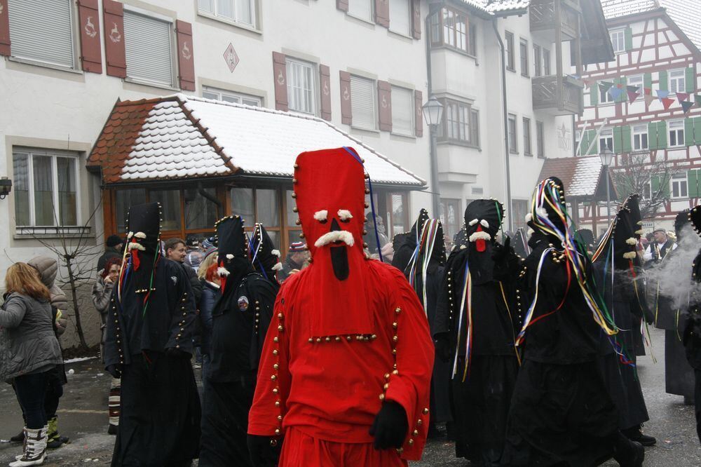 Narren-Umzug in Würtingen