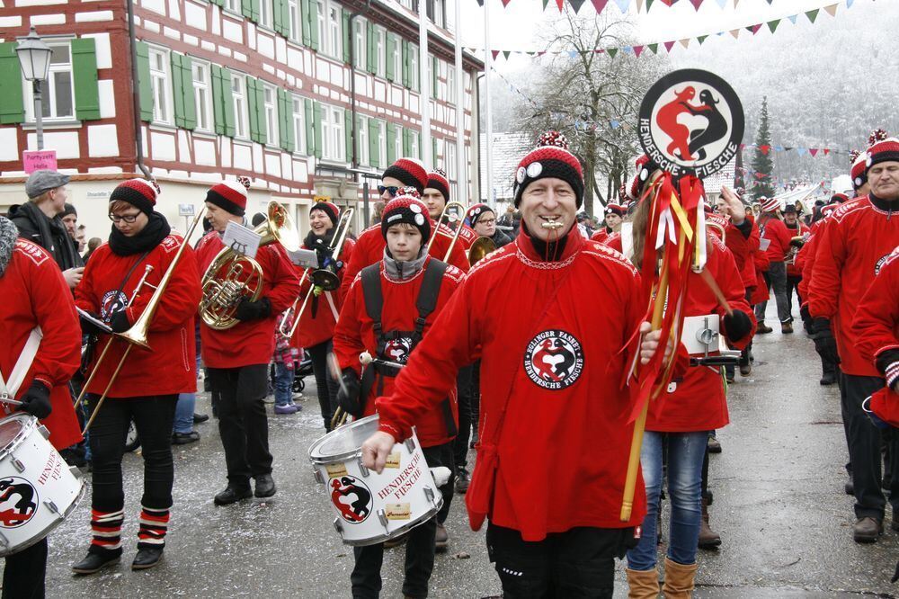 Narren-Umzug in Würtingen