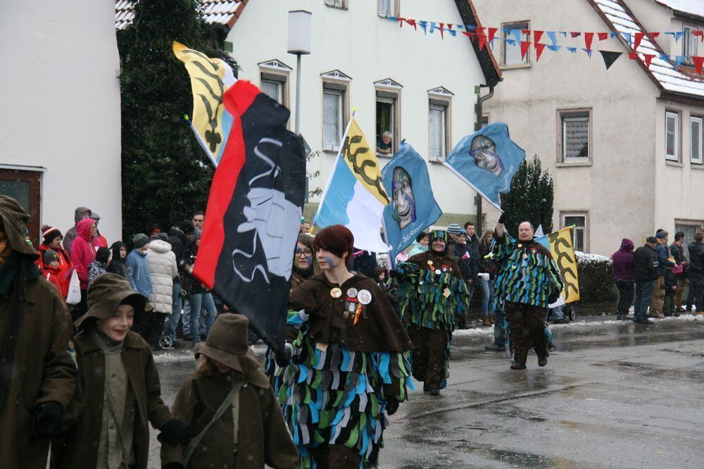 Narren-Umzug in Würtingen