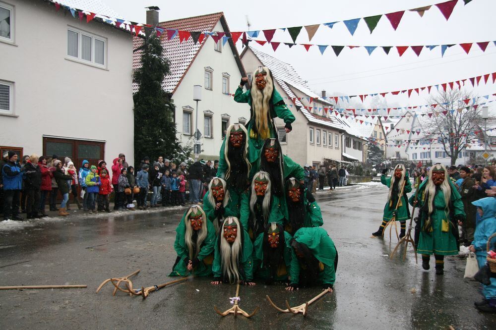 Narren-Umzug in Würtingen