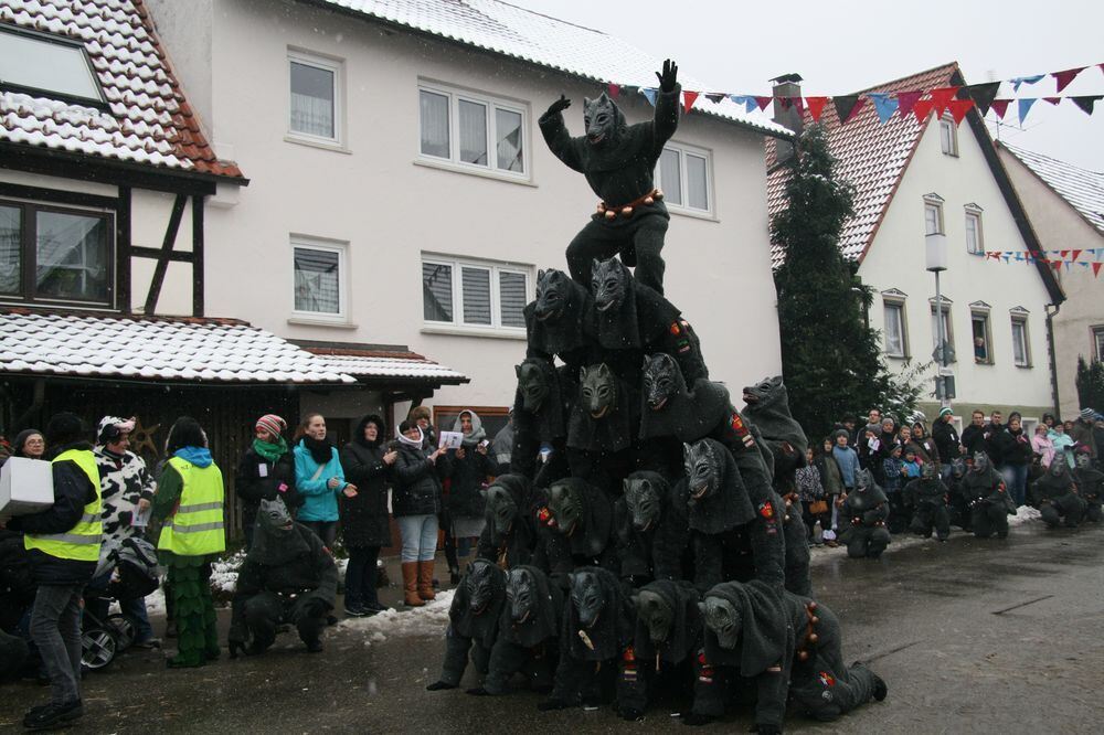 Narren-Umzug in Würtingen