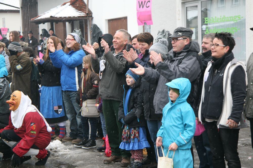 Narren-Umzug in Würtingen