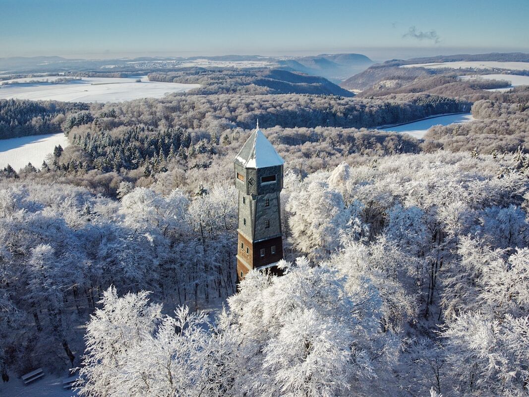 8 Winterwonderland am Römersteinturm