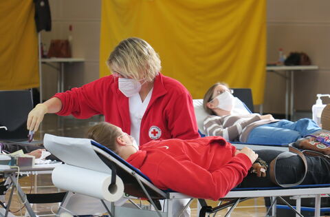 Blood donation campaign in the Dettinger Schillerhalle – Neckar-Alb region – Reutlinger General-Anzeiger