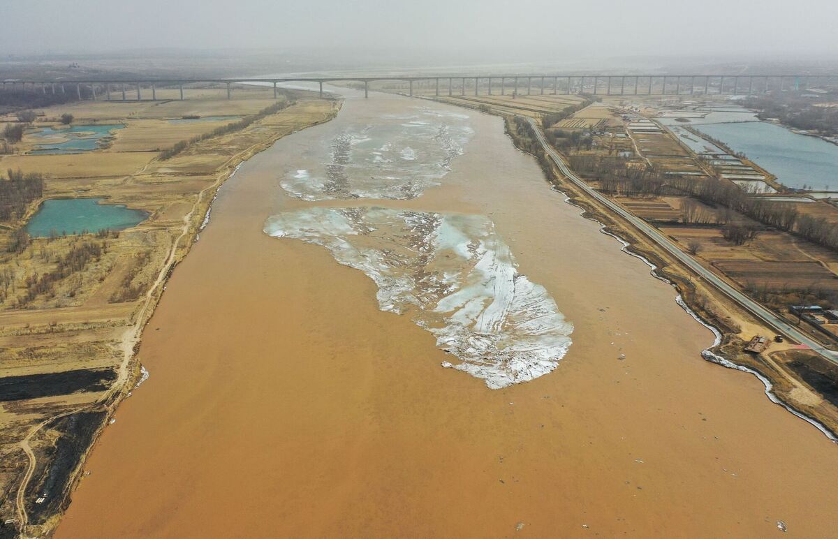 Gelber Fluss in China